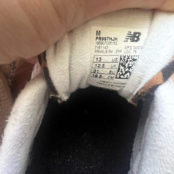 Girls 997H leopard new balance - Picture 2 of 4